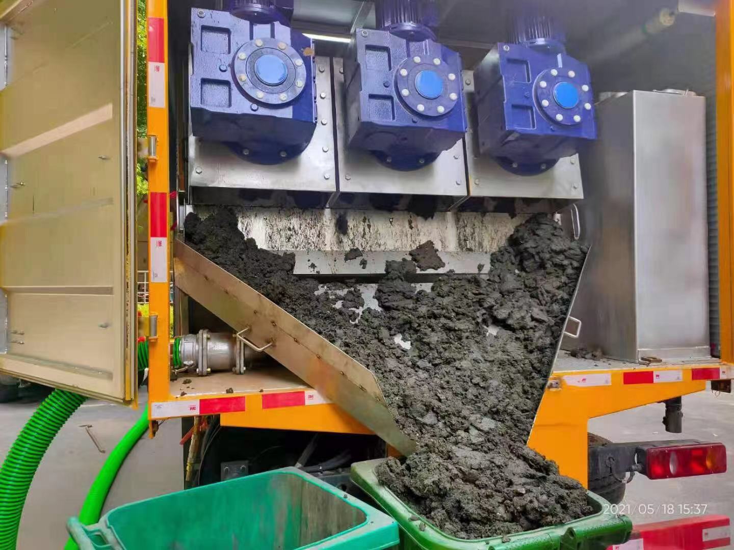 怀宁化粪池清掏城市维护站-泥浆净化干湿分离处理